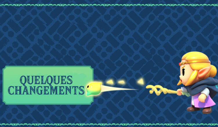 Quelques changements